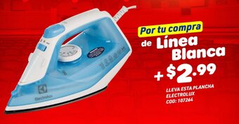 Artefacta LLEVA ESTA PLANCHA ELECTROLUX oferta