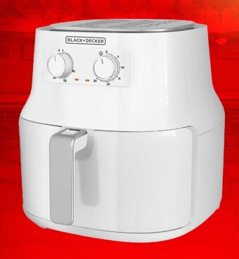 LLEVA ESTA FREIDORA DE AIRE BLACK AND DECKER