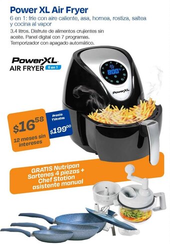 TVentas Power XL Air Fryer 6 en 1 oferta