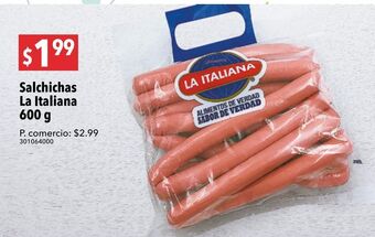 Tia Salchichas la italiana 600g oferta