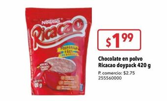 Tia Chocolate en polvo ricacao doypack 420g oferta