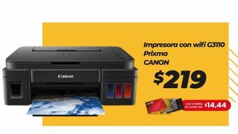 Tia Impresora c/wifi g3110 mfp n.8.8ipm c.5.0ipm canon pixma oferta