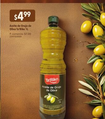 Tia Aceite de orujo de oliva ta'riko 1 l oferta