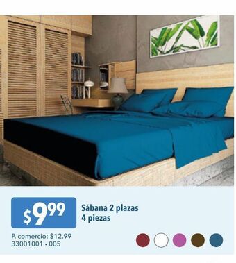 Tia Sábana 2 plazas 4 piezas oferta