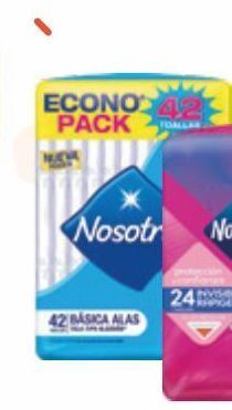 Tia Toallas sanitarias c/alas nosotras 42 uni basicas oferta