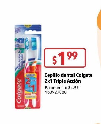 Tia Cepillo dental colgate 2x1 triple acción oferta