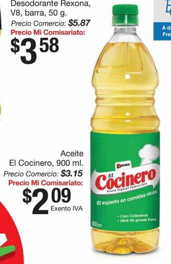 Mi Comisariato Aceite El Cocinero 900 ml oferta