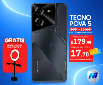 Novicompu TECNO POVA 5 8GB + 256GB oferta