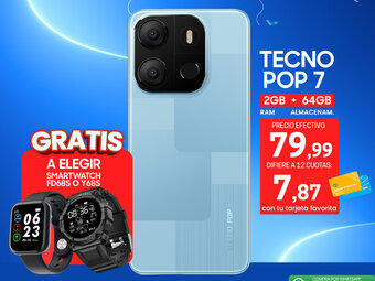 Novicompu TECNO POP 7 2GB + 64GB oferta