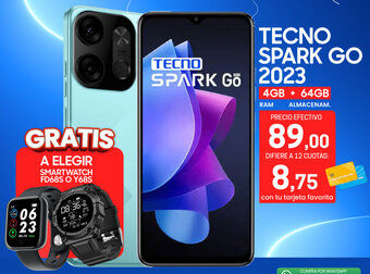 Novicompu TECNO SPARK GO 2023 4GB + 64GB oferta