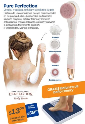 TVentas Pure Perfection Body Brush oferta