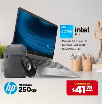 Advance hp Notebook 250G9 CUOTITAS DE oferta