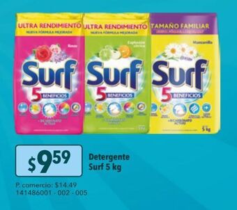 Tia Detergente surf 2kg oferta