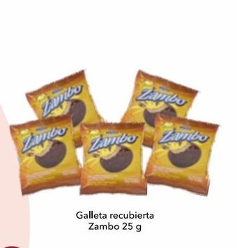 Tia Galleta recubierta zambo 25g x 5 oferta