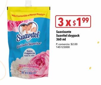 Tia Suavizante suavitel 360ml x 3 oferta