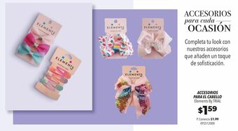 Tia Accesorios para el cabello elements by trial oferta