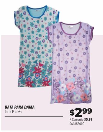 Tia Bata para dama talla p a eg oferta