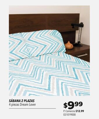 Tia Sábana 2 plazas 4 piezas dream lover oferta