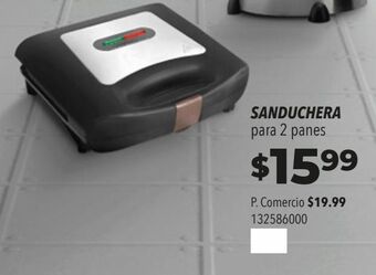 Tia Sanduchera para 2 panes oferta