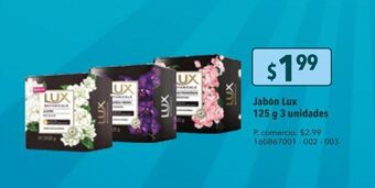 Tia Jabón lux 120g 3un oferta