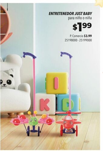 Tia Entretenedor just baby para niño o niña oferta
