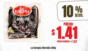 Supermaxi La Europea Morcilla 250g oferta
