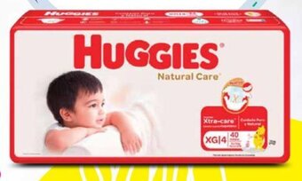 Mi Comisariato Pañales Huggies Natural Care, XG, 40 unidades. oferta