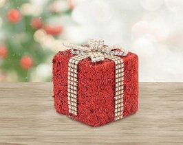 Pycca Regalo Rojo Dorado 8 x 9.5 cm oferta