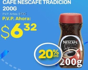 Coral Hipermercados CAFE NESCAFE TRADICION 200G oferta