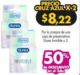 Durex Invisible x 3