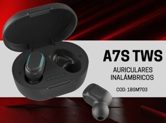 Novicompu A7S TWS AURICULARES INALÁMBRICOS oferta