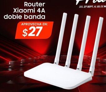 Novicompu Router Xiaomi 4A doble banda oferta