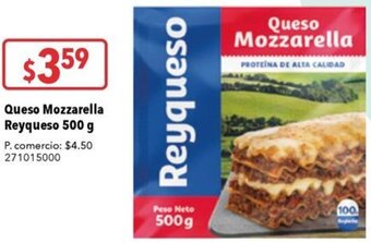 Tia Queso Mozzarella Reyqueso 500g oferta