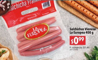 Tia Salchichas Vienesa La Europea 400g oferta