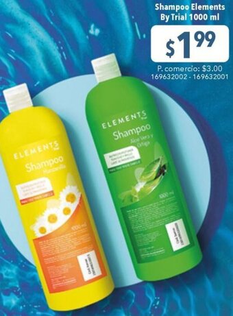 Tia Shampoo Elements By Trial 1000 ml oferta