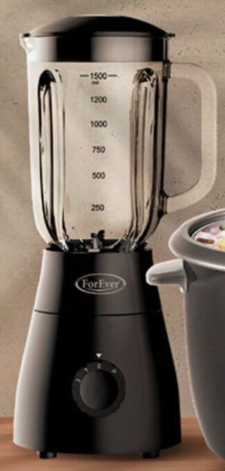 Tia LICUADORA FOREVER 1.5L 2 velocidades con vaso de vidrio oferta