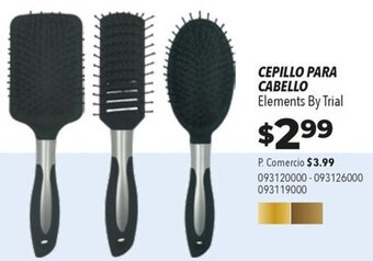 Tia CEPILLO PARA CABELLO Elements By Trial oferta