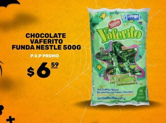 Coral Hipermercados CHOCOLATE VAFERITO FUNDA NESTLE 500G oferta