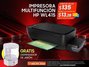 Novicompu IMPRESORA MULTIFUNCIÓN HP WL415 oferta