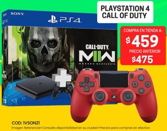 Novicompu PLAYSTATION 4 CALL OF DUTY oferta