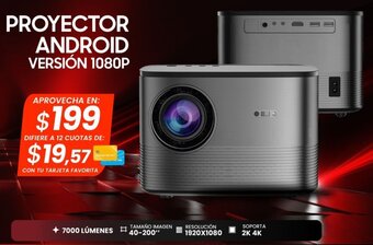 Novicompu PROYECTOR ANDROID VERSIÓN 1080P oferta