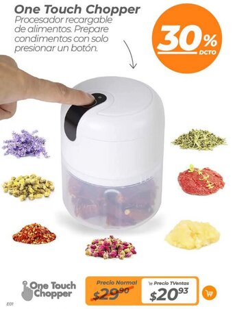 TVentas One Touch Chopper oferta