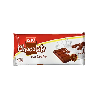 Akí Akí chocolate con leche 100g oferta