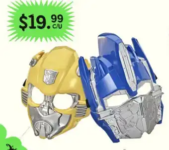 Mi Comisariato MÁSCARAS BÁSICAS TRANSFORMERS MODELOS SURTIDOS oferta
