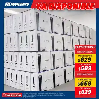 Novicompu PLAYSTATION 5 VERSIÓN DIGITAL oferta