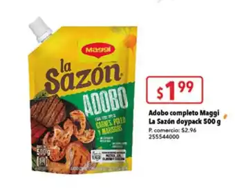 Tia Adobo completo Maggi La Sazón doypack 500 g oferta