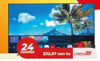 Tia Televisor led 55" webos 5.0 UHD 4k Stargold oferta