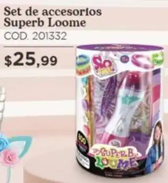 Pycca Set de accesorios Superb Loome oferta