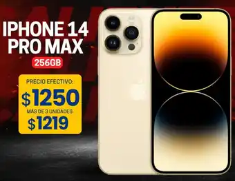 Novicompu IPHONE 14 PRO MAX 256GB oferta