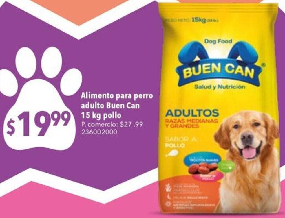 Tia Alimento para perro adulto Buen Can 15 kg pollo oferta